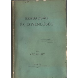 Szabadság és egyenlőség