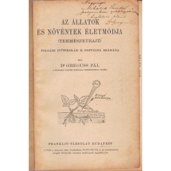 Az állatok és növények életmódja (dedikált)