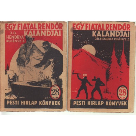 (Ponyva) - Egy fiatal rendőr kalandjai I-II