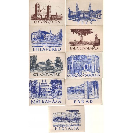 Helytörténeti kiadványok (9 db.)