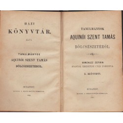 Tanulmányok Aquinói Szent Tamás bölcsészetéről I-III.