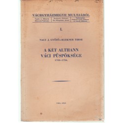 A két Althann váci püspöksége