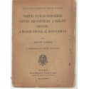 Vojtina levelei öcscséhez - Vojtina ars poétikája - A sárkány - Irányok - A magyar népdal az irodalomban