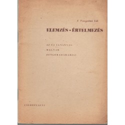 Elemzés, értelmezés