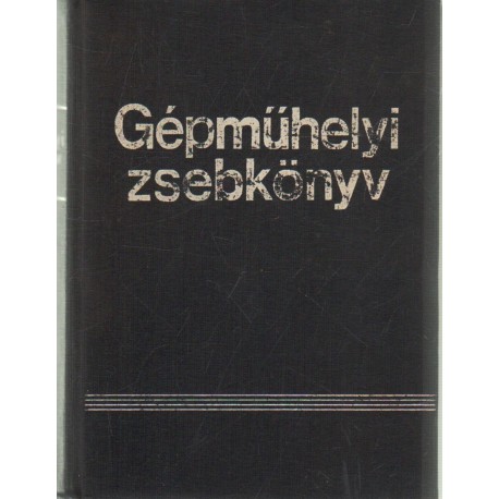 Gépműhelyi zsebkönyv