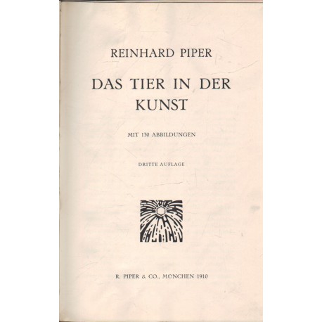 Das Tier in der Kunst