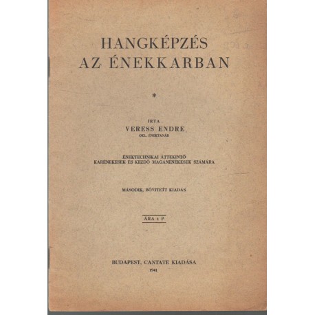 Hangképzés az énekkarban