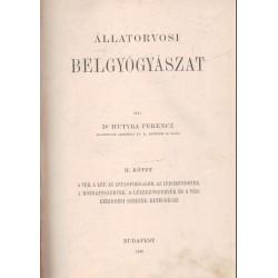Állatorvosi belgyógyászat II.