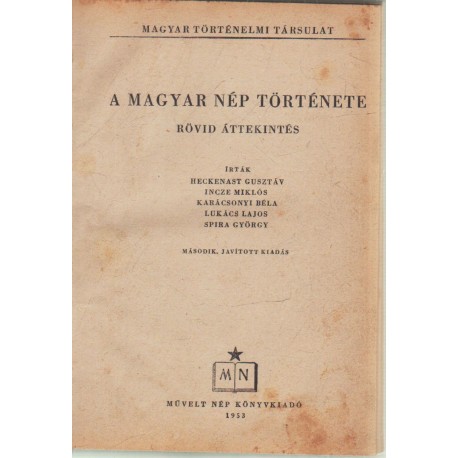A magyar nép története