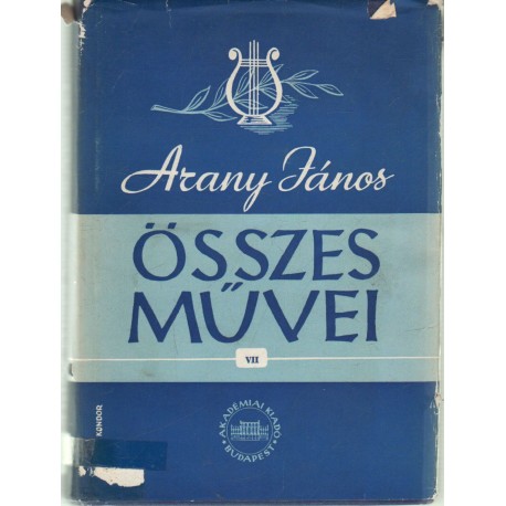 Arany János összes művei VII.