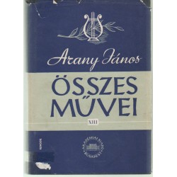 Arany János összes művei XIII.