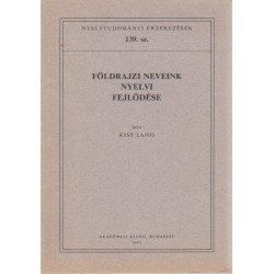 Földrajzi neveink nyelvi fejlődése