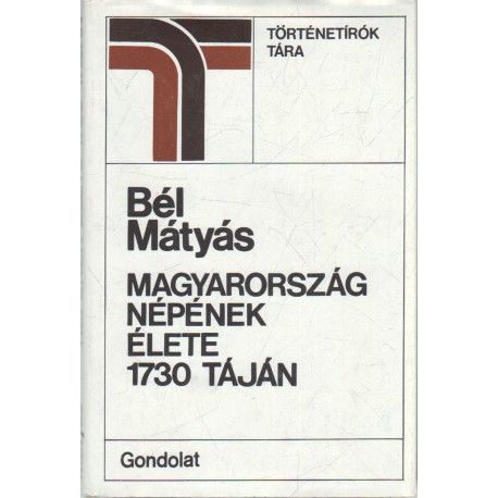 Magyarország népének élete 1730 táján