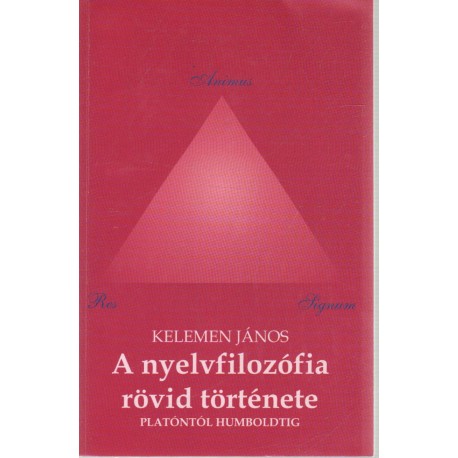 A nyelvfilozófia rövid története