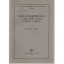 Iskolai jegyzetkönyv A XVI-XVII.század fordulójáról