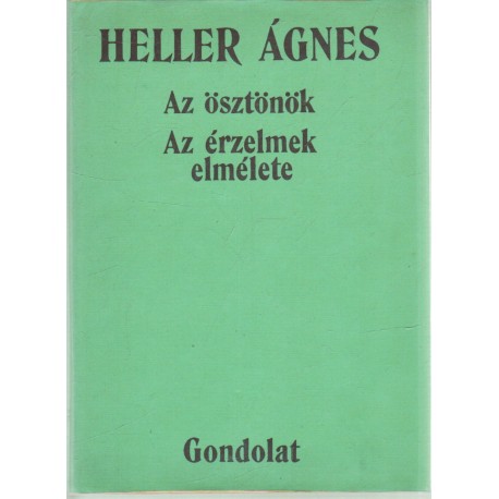 Az ösztönök -Az érzelmek elmélete