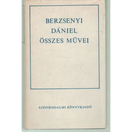 Berzsenyi Dániel összes művei