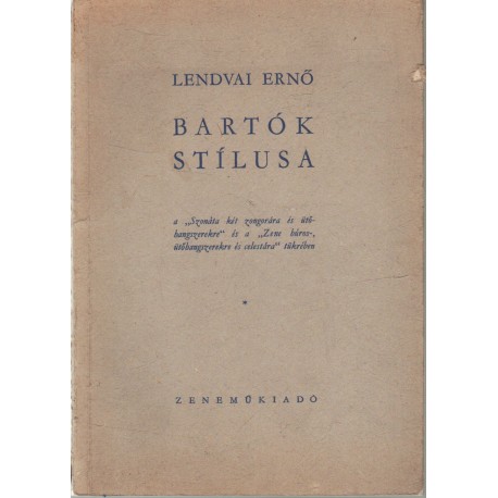 Bartók stílusa