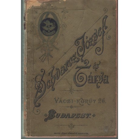 Árjegyzék 1891. Műszaki és gazd.munkagépek Schvacz József és társa