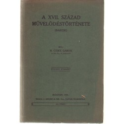 A XVII. század művelődéstörténete