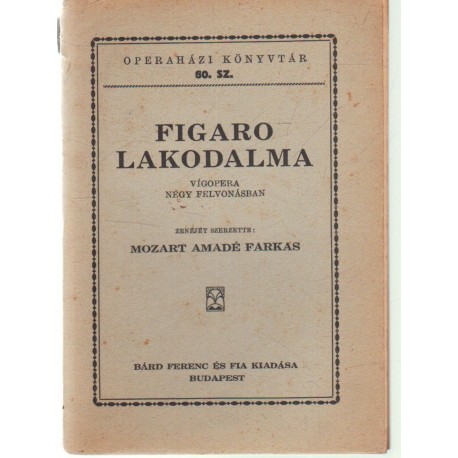 Figaro lakodalma