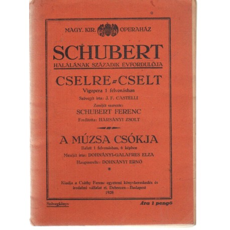 Cselre cselt - A múzsa csókja