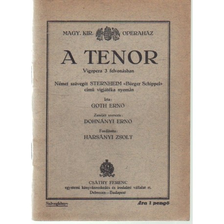 A tenor