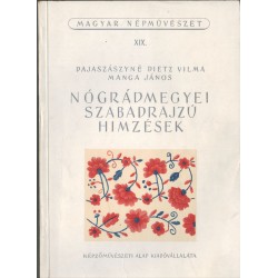 Nógrádmegyei szabadrajzú hímzések
