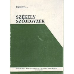 Székely szójegyzék