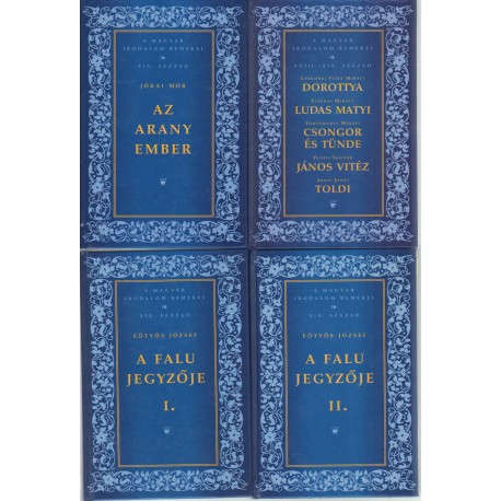 A magyar irodalom remekei 1. sorozat. 1-16. k (teljes)