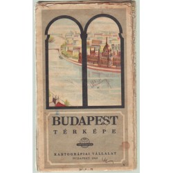 Budapest térképe (1958)