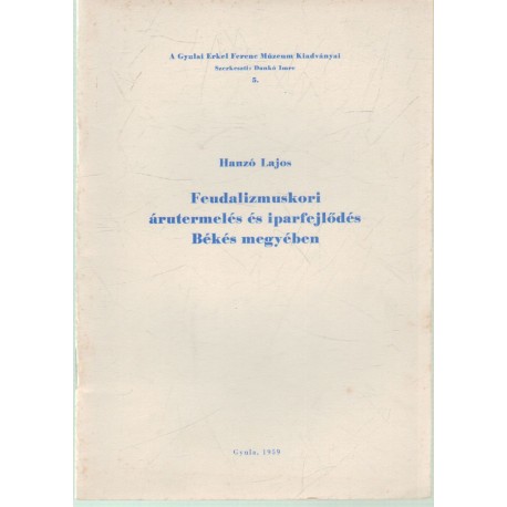 Adatok Körösnagyharsány parasztságának történetéhez