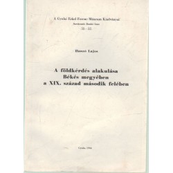 Tanyák és majorok Békés megyében a XVIII-XIX. században