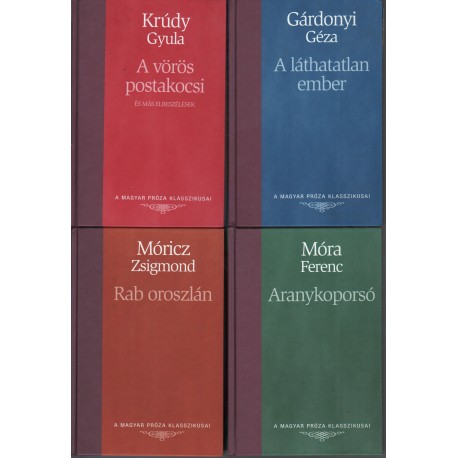 A magyar próza klasszikusai 1-26 k. (teljes sor )