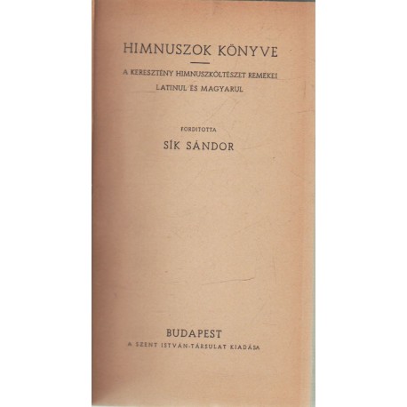 Himnuszok könyve