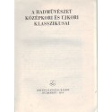 A hadművészet középkori és újkori klasszikusai