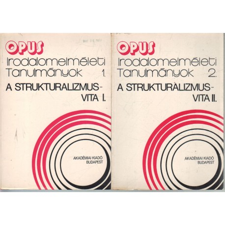 A strukturalizmus-vita I-II.