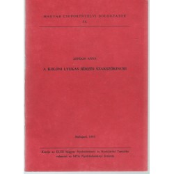 A koloni lyukas hímzés szakszókincse