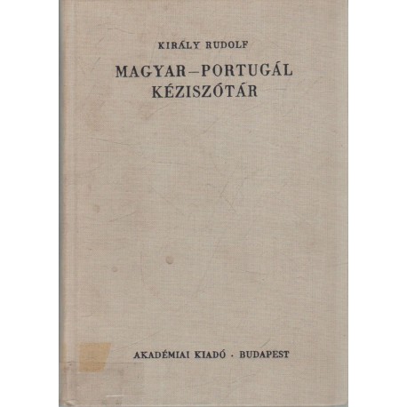 Magyar-portugál kéziszótár