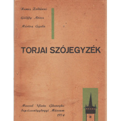 Torjai szójegyzék