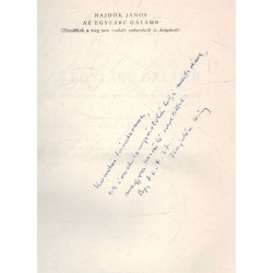 Az egylábú galamb (Dedikált!)