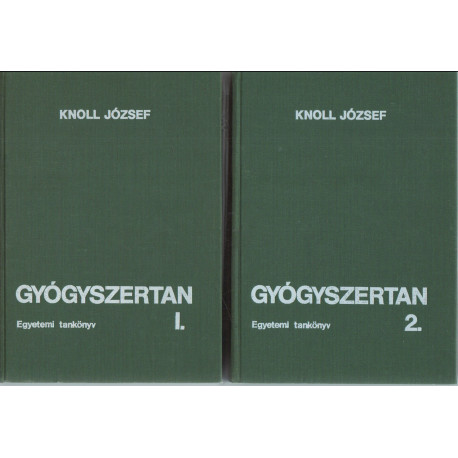 Gyógyszertan I-II. 1987