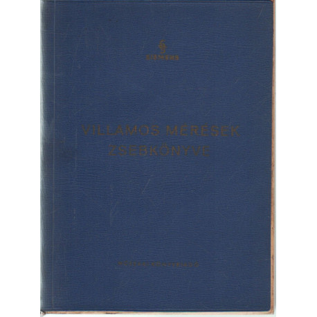 Villamos mérések zsebkönyve 1967