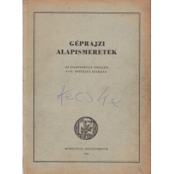 Géprajzi alapismeretek