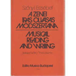 A zenei írás olvasás módszertana