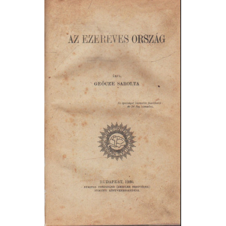 Az ezeréves ország