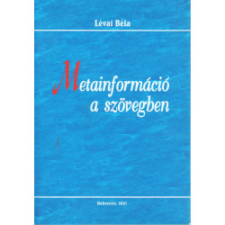 Metainformáció a szövegben