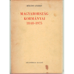 Magyarország kormányai 1848-1975