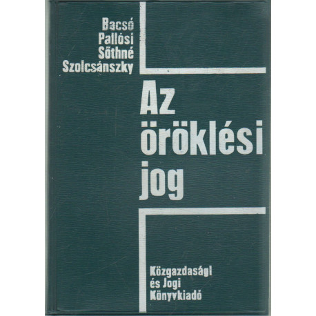 Az öröklési jog