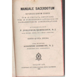 Manuale Sacerdotum (Szentségek)